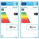 Totya Klasszik 2, 30kW B vegyestüzelésű kazán + auto huzatszabályzóval + órával + szigeteléssel, hátsó füstcső
