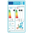 Hisense Energy Pro X White QH25XV3A 2,6kW split klíma, beépített WiFi, csepptálca fűtés, A+++, Smart Eye szenzor