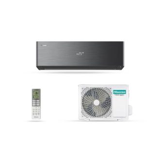   Hisense Energy Pro X Black QH35XV3B 3,5kW split klíma, beépített WiFi, csepptálca fűtés, A+++, Smart Eye szenzor