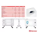 Thermex Frame 1500 EW elektromos konvektor (1500 Watt) WiFi vezérléssel, tartó lábakkal
