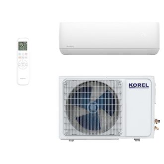   Korel Urban Plus KSAJA-09DCEG, mono split klíma oldalfali szett, 2,7 kW, WIFI, csepptálca fűtéssel, téliesített készülék