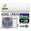 Korel Urban Plus KSAJA-12DCEG, mono split klíma oldalfali szett, 3,5 kW, WIFI, csepptálca fűtéssel, téliesített készülék 