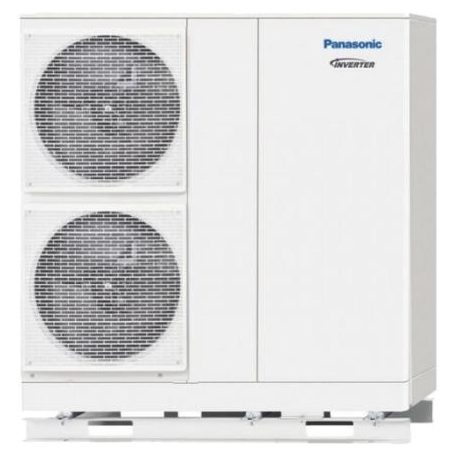 Panasonic Aquarea WH-MXC09J3E5 T-CAP monoblokkos hőszivattyú 9kW, 1 fázisú, R32, 6kW-os fűtőpatronnal